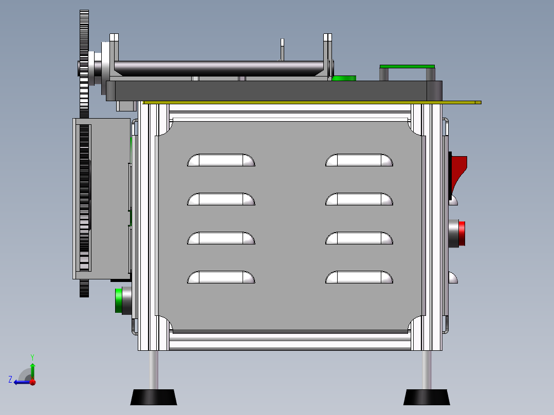 底托自动上线方案右视图