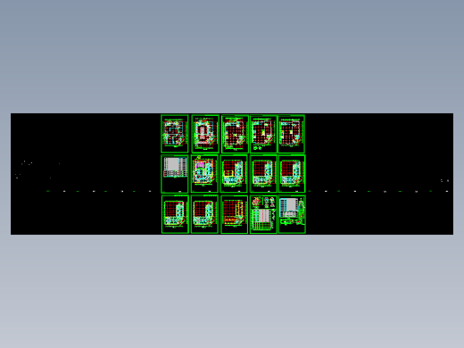 多层住宅楼建筑图