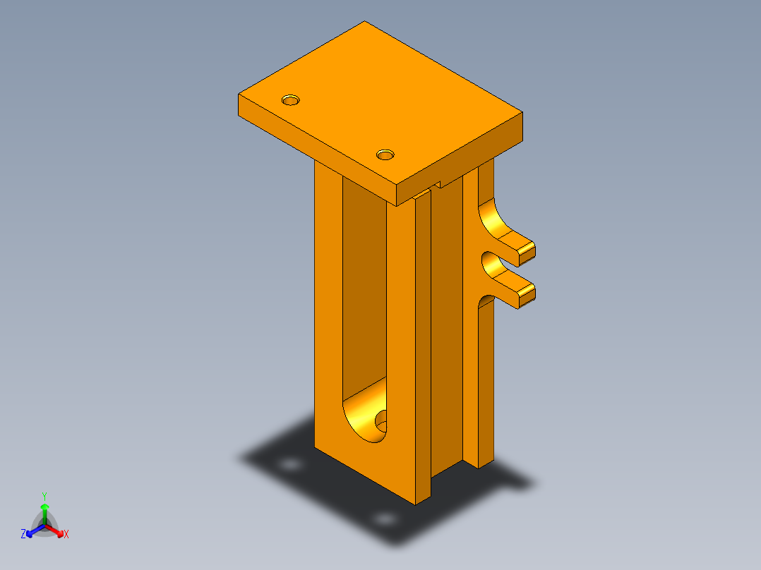 虎钳-1 KP003主视图