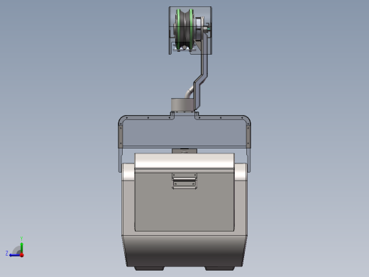 自带动力索道车sw18可编辑右视缩略图