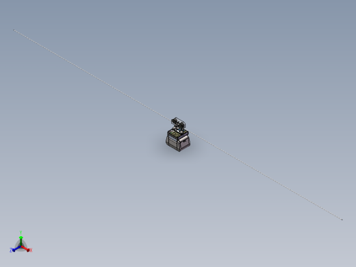 自带动力索道车sw18可编辑正等轴测缩略图