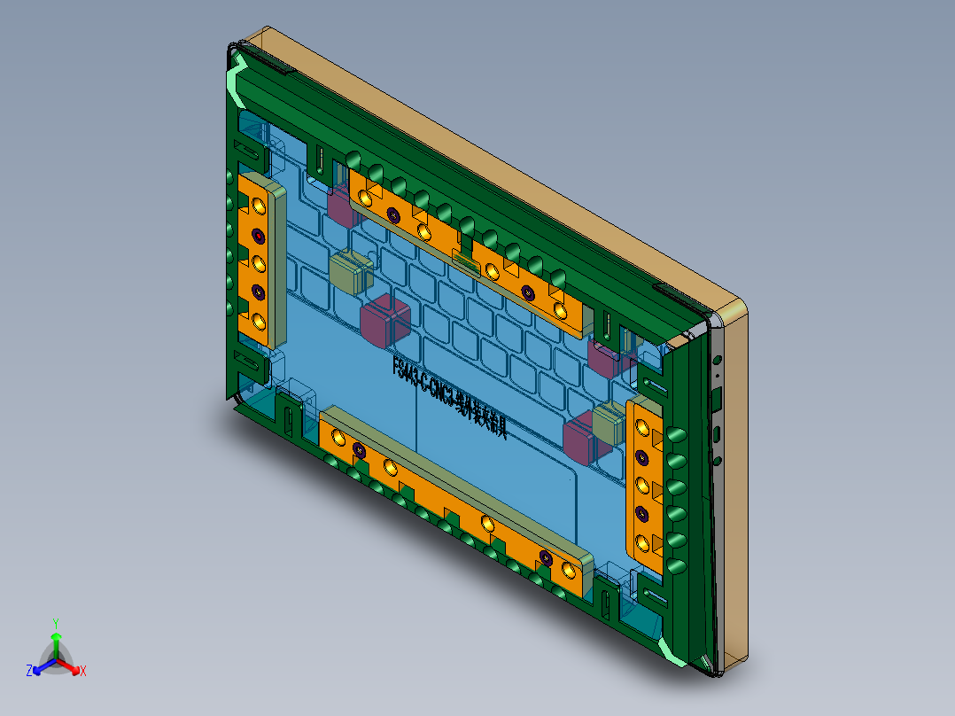线外装夹-1010正等轴测图