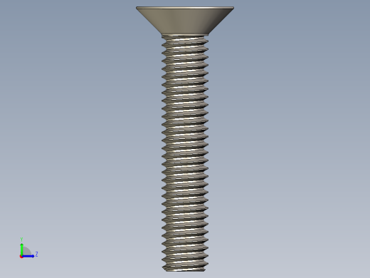 Screw_ISO_10642_M3.5x20_A2.STEP左视缩略图