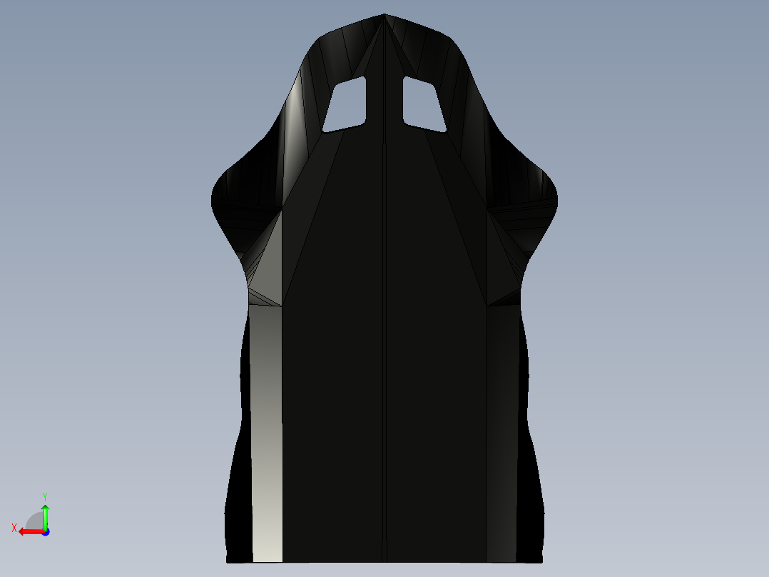 Sparco 赛车座椅后视图