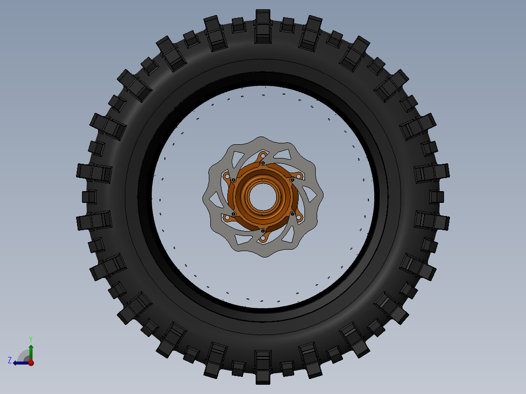 轮胎、车轮、轮毂(180)右视图