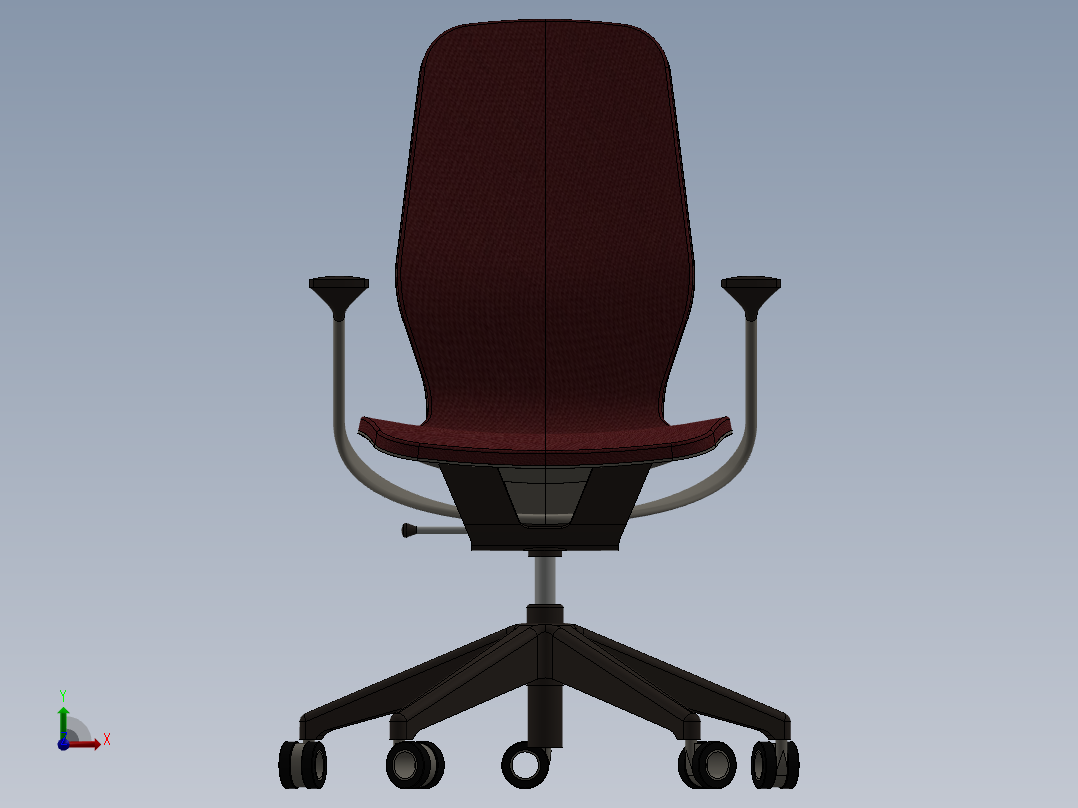 椅子、凳子(45)前视图