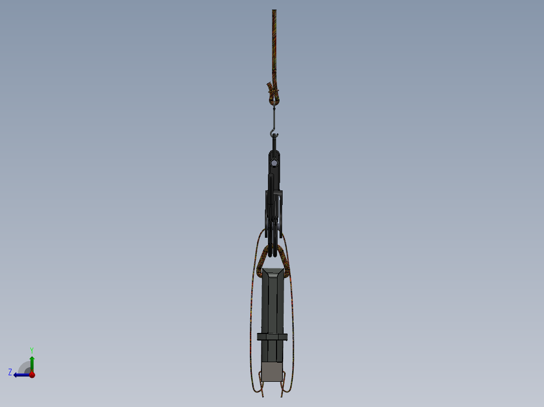 测深装置右视图