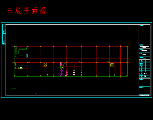 承德市移动和仓储楼空调工程设计含27张CAD图缩略图