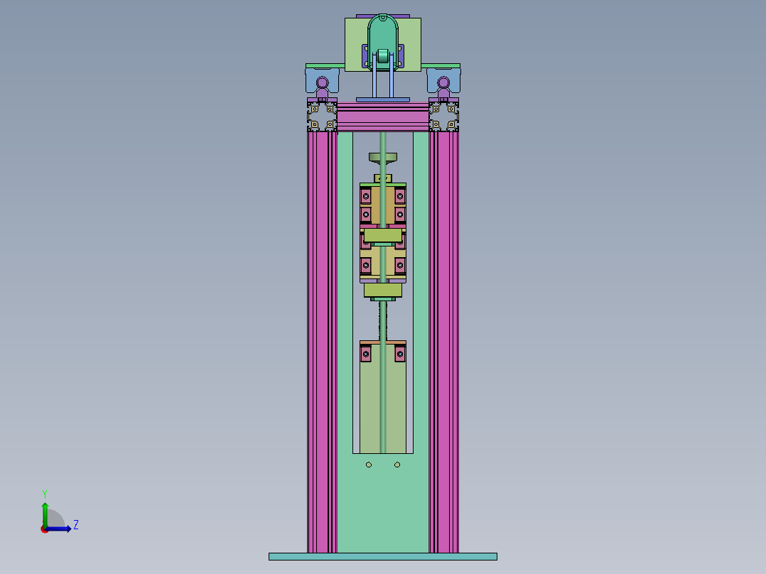 工业喷涂系统    sw22左视图