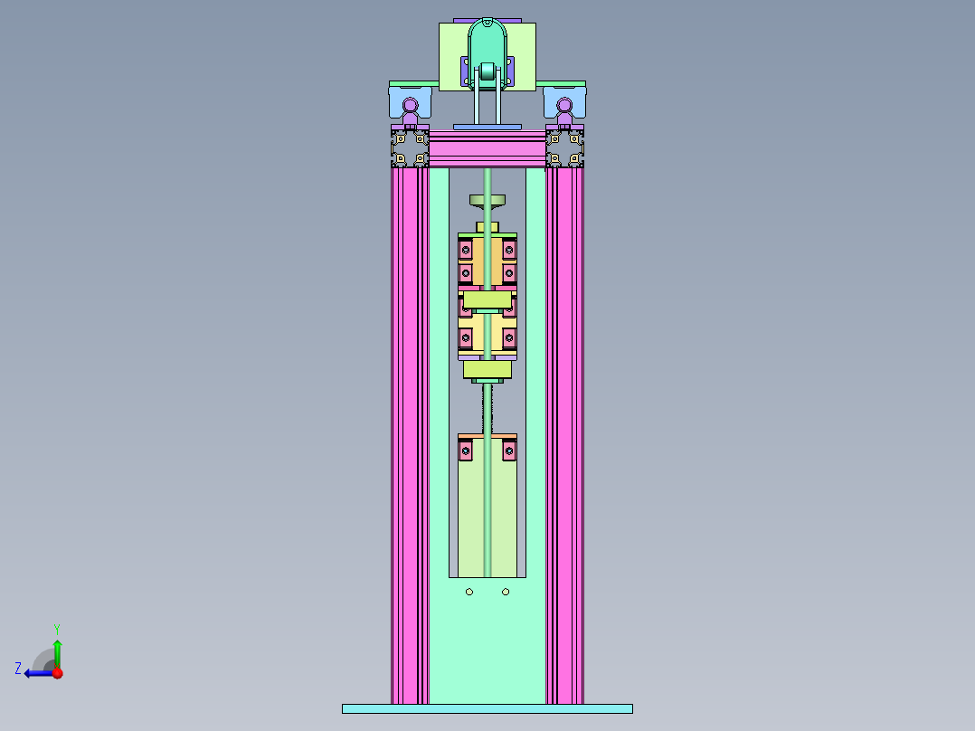 工业喷涂系统    sw22右视图