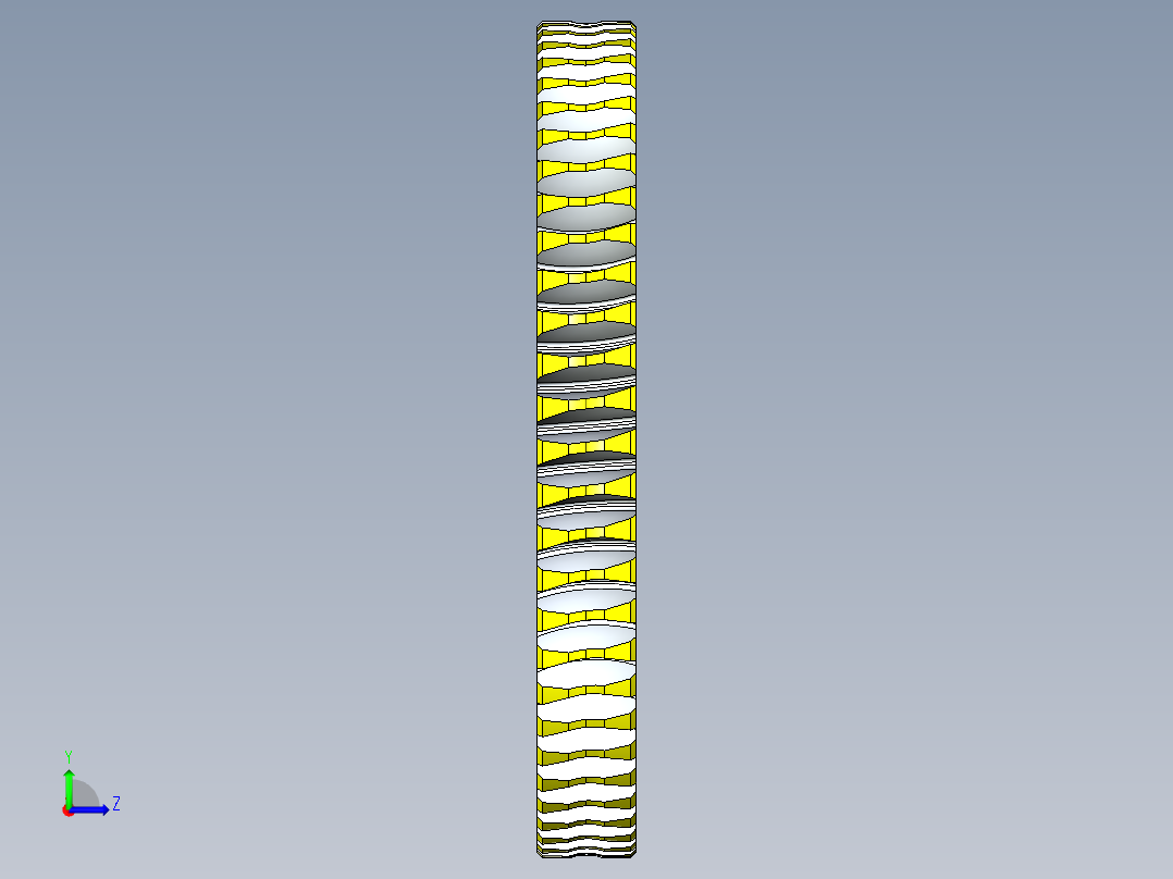 机械臂模型左视图