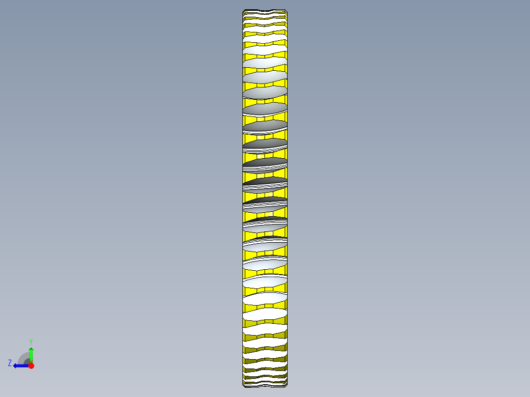 机械臂模型右视图
