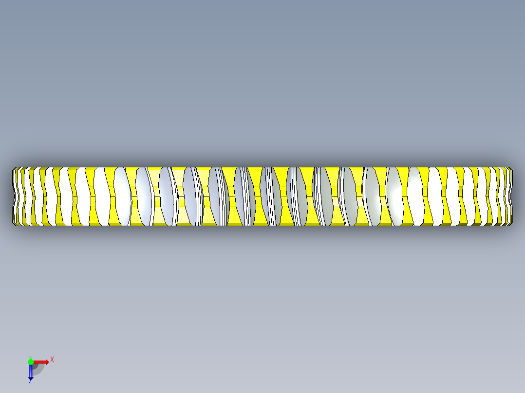 机械臂模型俯视图