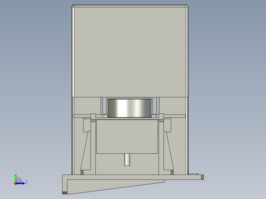 090000涂油部件左视图