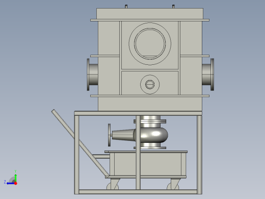 电镀设备中的电镀池右视缩略图