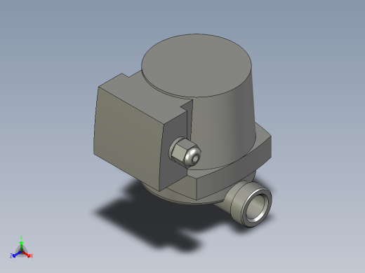 扁管泵GPD20-6S正等轴测缩略图