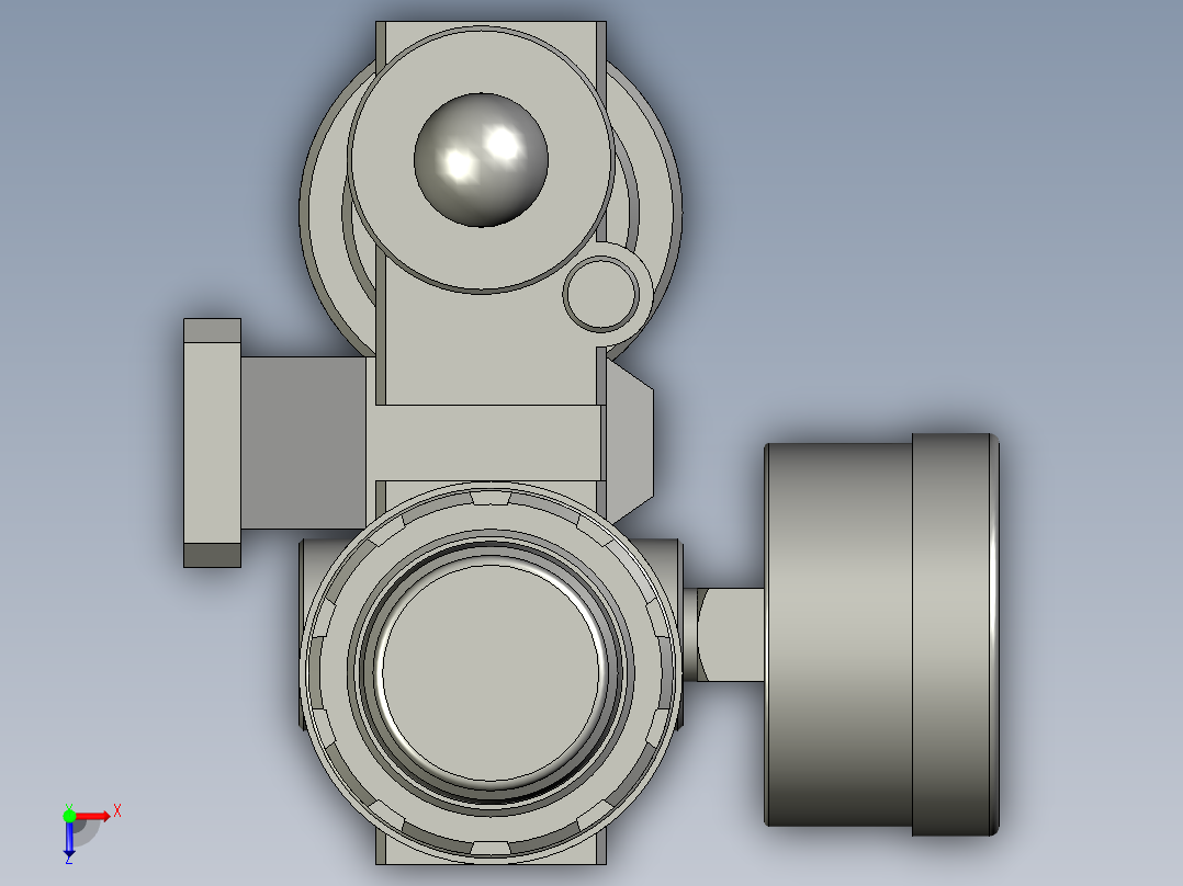 AFC20001二联件俯视图