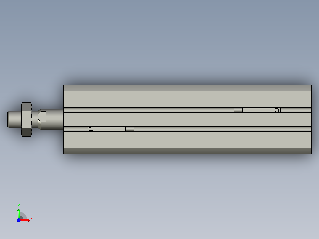 LXYC-BOSSCDQSB25-100DCM-M9BL前视图