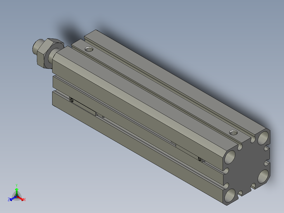 LXYC-BOSSCDQSB25-100DCM-M9BL正等轴测图