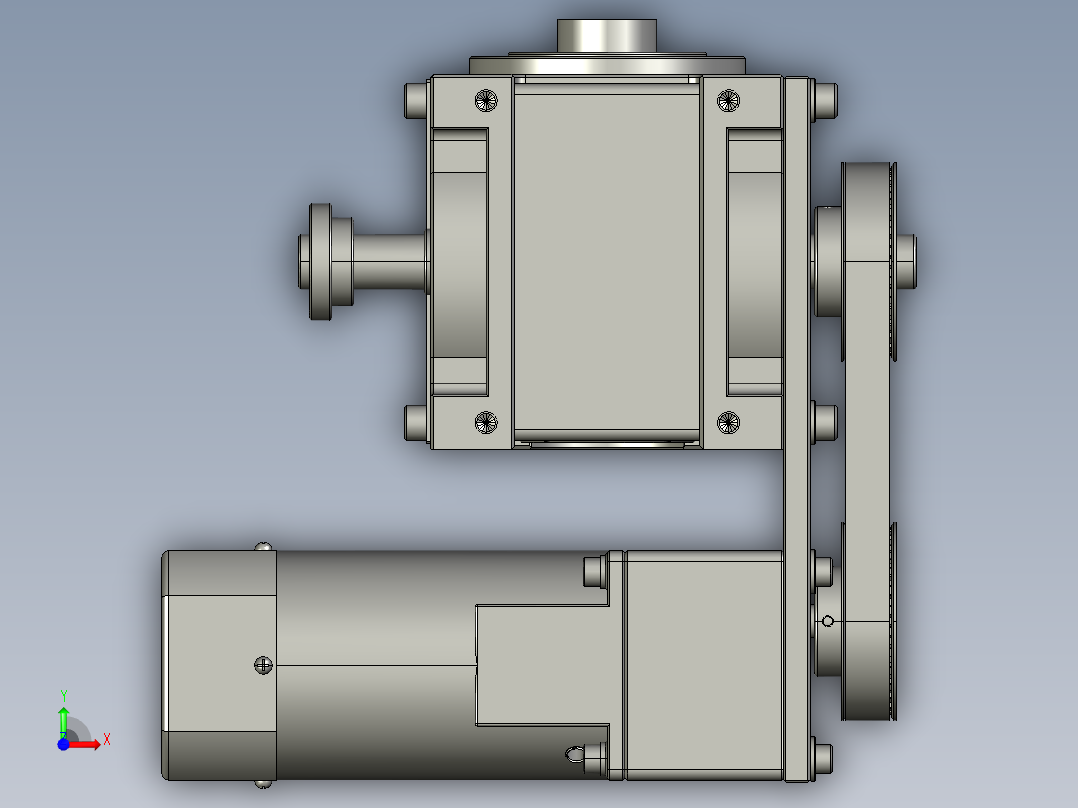 80df-200W马达在下面-KH前视图
