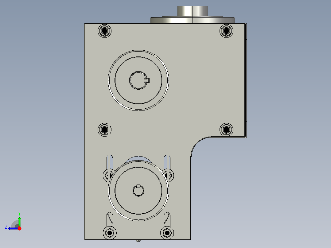 80df-200W马达在下面-KH右视图