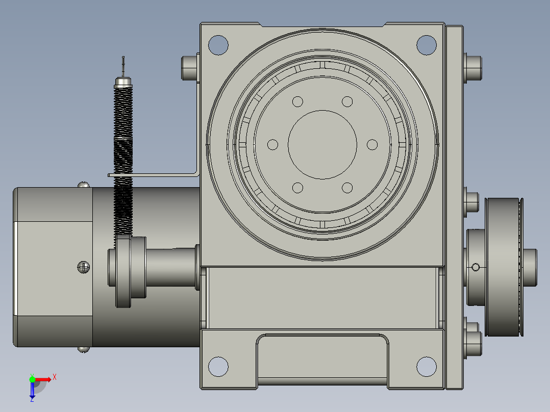 80df-200W马达在下面-KH俯视图