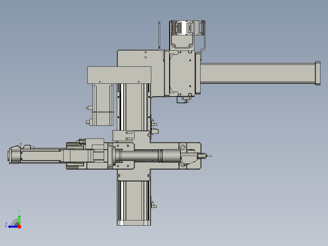 ZK05011自动拧螺钉组件右视图