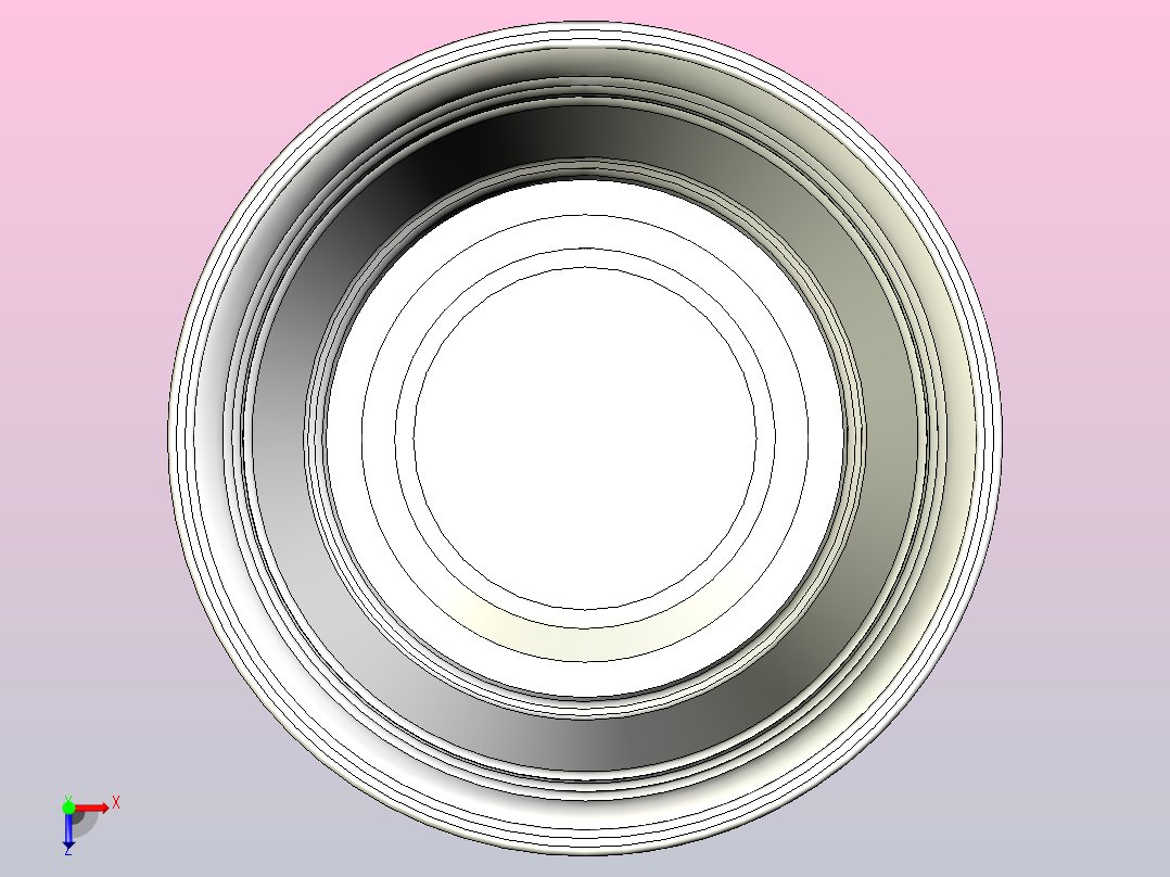 红色独饮啤酒杯俯视图