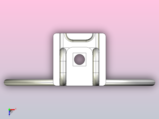 固定夹8系列D80 黑色俯视缩略图