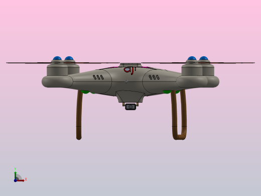 无人机身前视缩略图