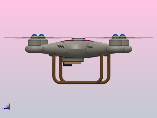 无人机身右视缩略图