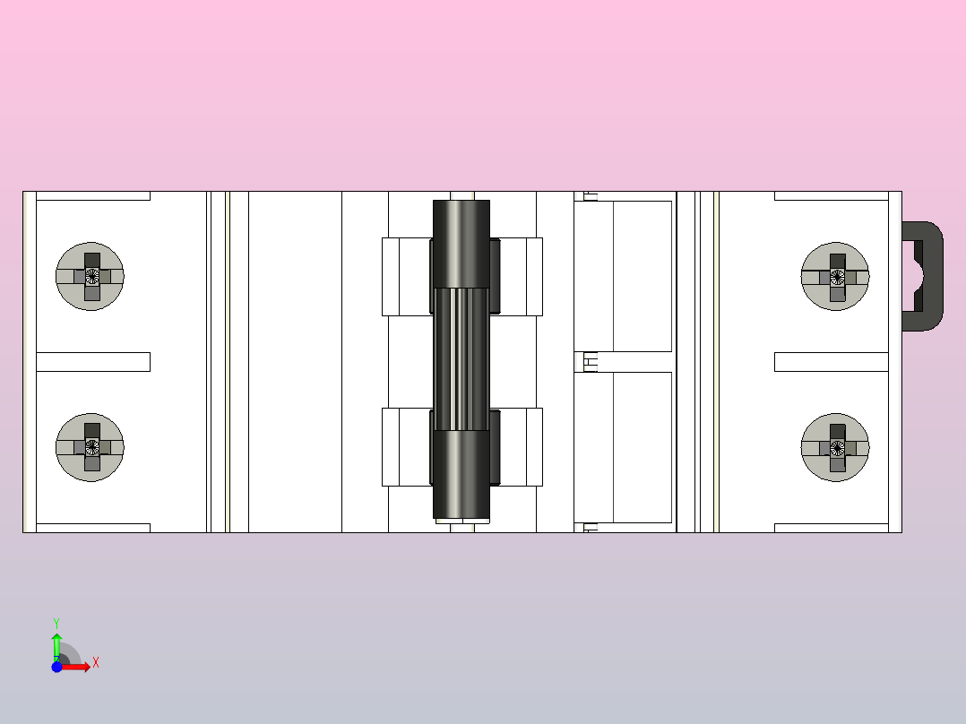 双极开关BHW-T10_2p三菱电机前视图