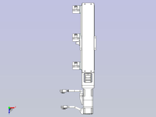 kk50-250A1-F0带MSMD5A2G1B电机俯视缩略图