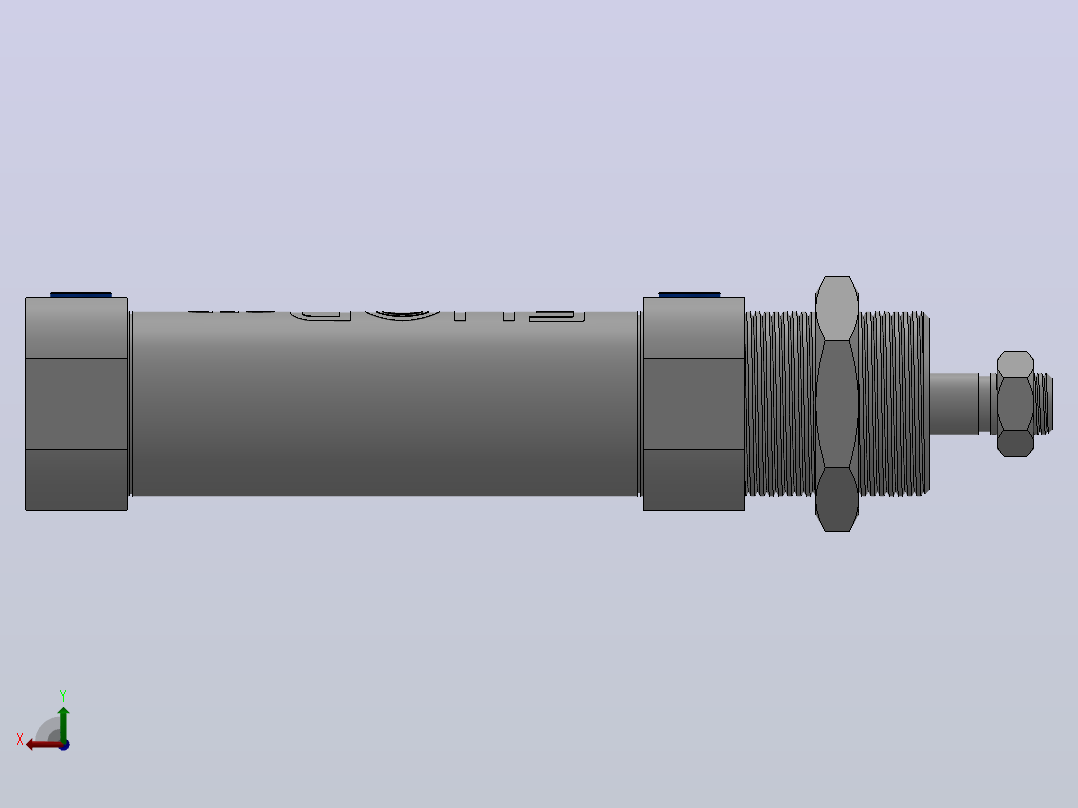 FY-MI气缸U型[FY-32-40-U]后视图
