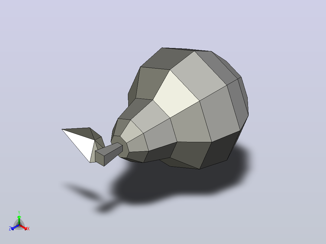 ear卡通食物主视图