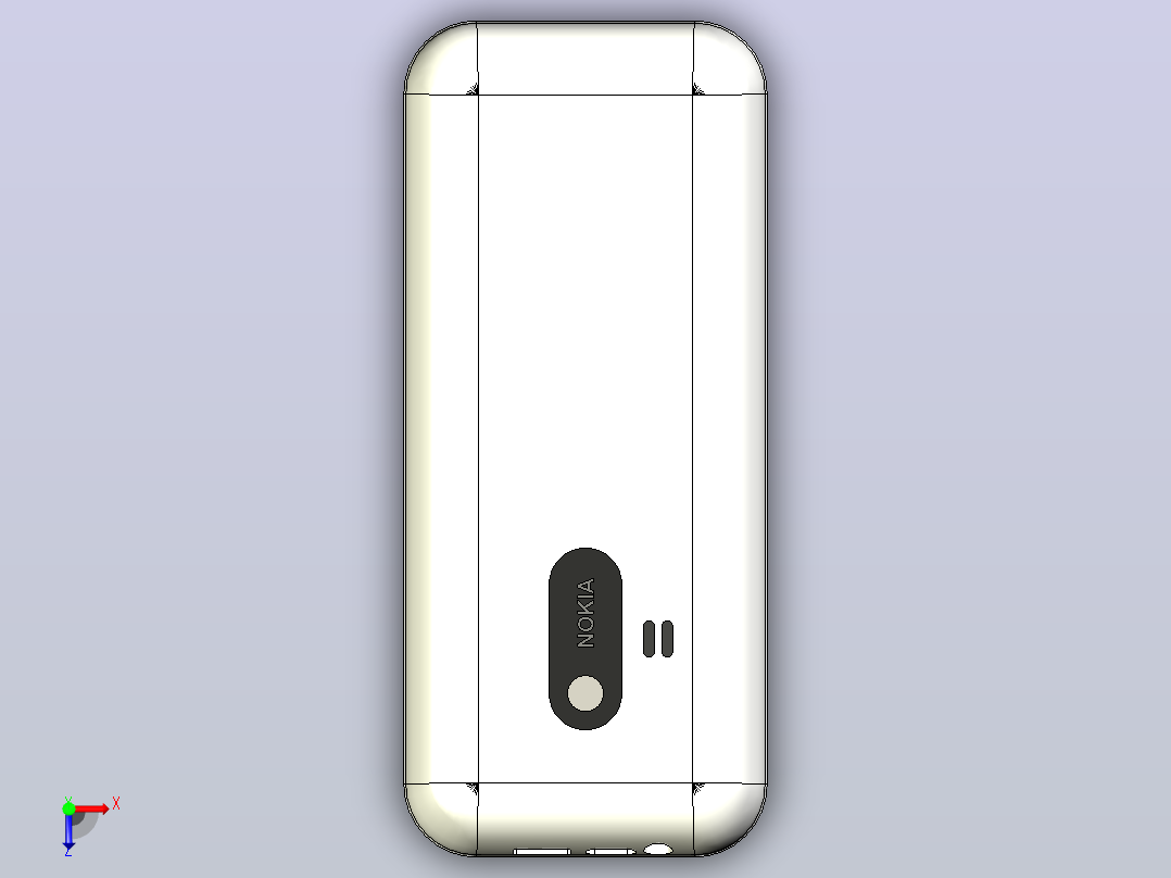 诺基亚220 13俯视图