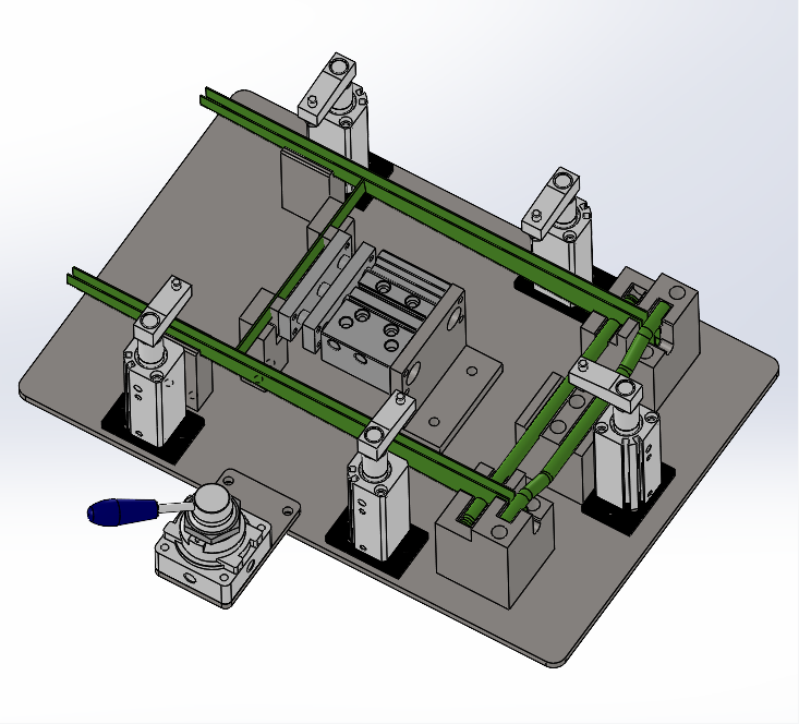 气动焊接夹具