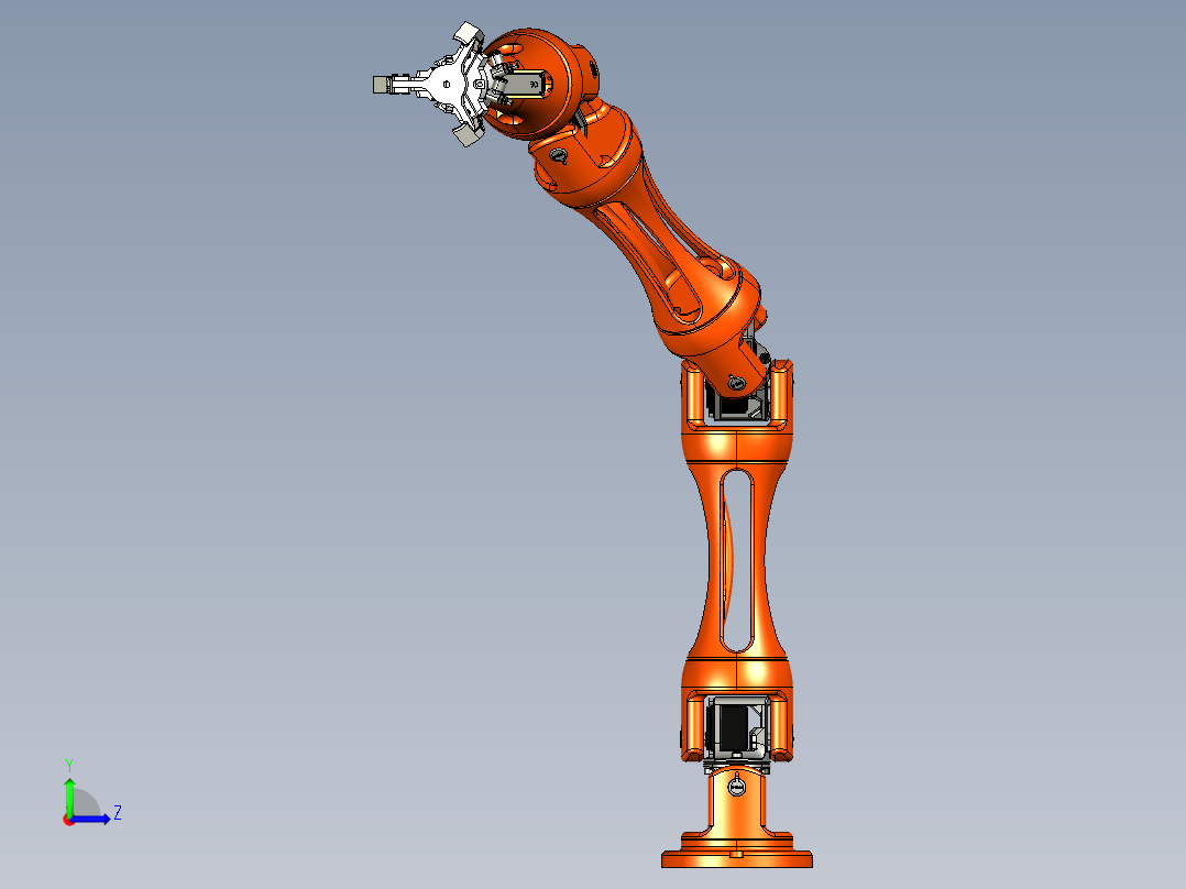 novabot-industrial-robot左视图