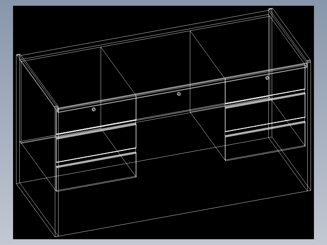 室内家具及植物的维模型十二-B066