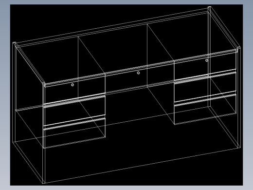 室内家具及植物的维模型十二-B066