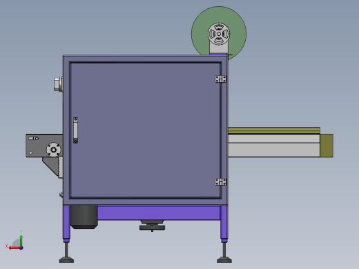 T813 小型枕式包装机后视缩略图