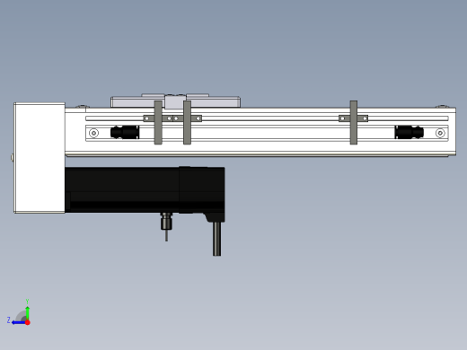 Toyo东佑达直线模组-ECH6-150-BM+煞車-M5右视缩略图