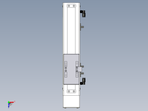 Toyo东佑达直线模组-ECH6-150-BM+煞車-M5俯视缩略图