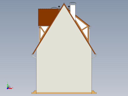 房子前视缩略图