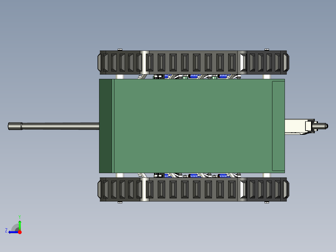 UGV-无人地面车辆--STP右视图