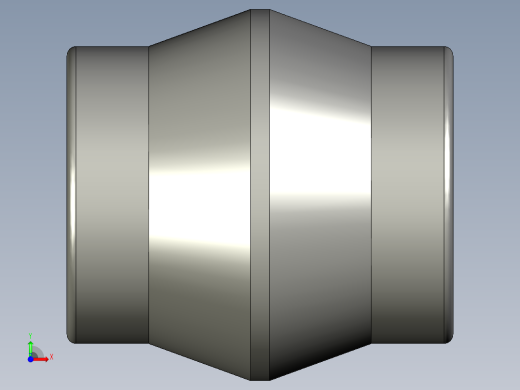 软管与硬管连接用工业通用接头0126_10_00前视缩略图