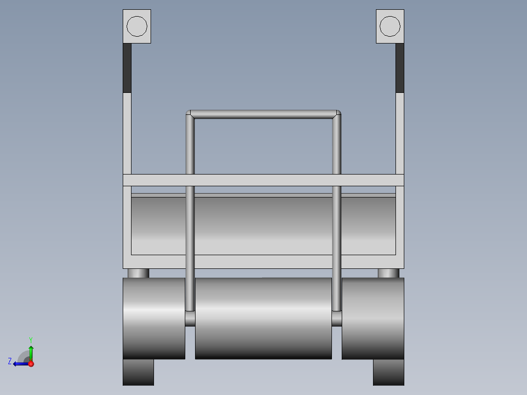 园林绿化草皮铺设装置右视图