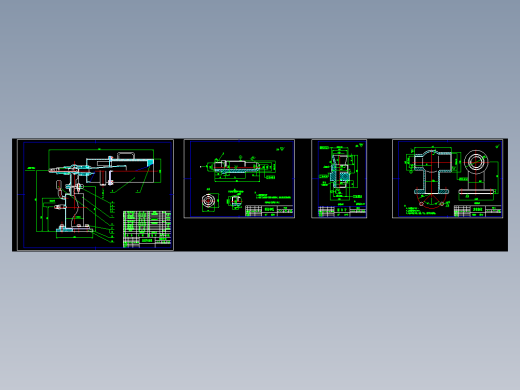 虹吸引射器CAD图纸