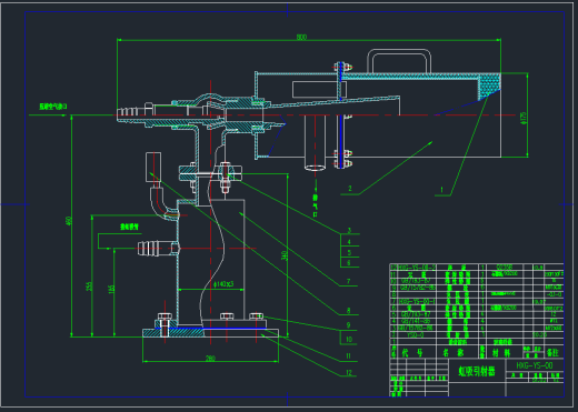虹吸引射器CAD图纸缩略图