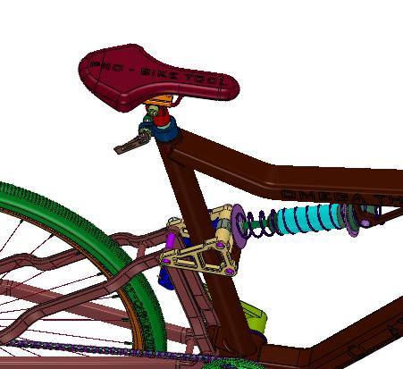 公路竞速欧米茄弯把比赛自行车缩略图